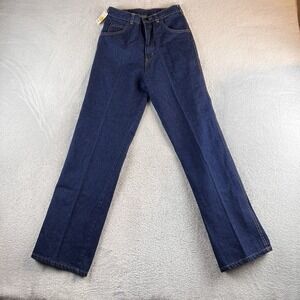 Vintage NWT Diamond Double U jeans womens 16 blue deadstock 1970s 1980s